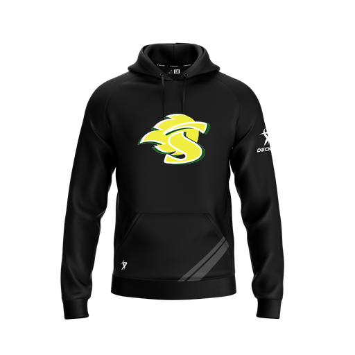 [FOLHSMBK-YXS-LOGO1] Decker Summit Hoodie (Youth XS, Black, Logo 1)