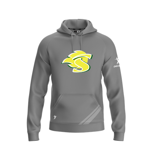 [CUS-DFW-SUHOOD-FLC-LSL-GRY-YXS-LOGO1] Summit Hoodie (Youth XS, Gray, Logo 1)