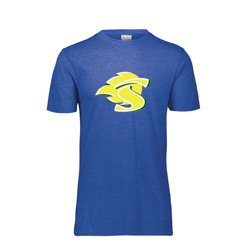 [3066.U55.S-LOGO1] Youth Ultra-blend T-Shirt (Youth S, Royal, Logo 1)