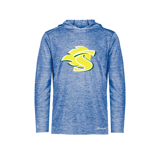 [FOLHCGRY-AS-LOGO1] Decker Men's Charge Hoodie (Adult S, Royal, Logo 1)