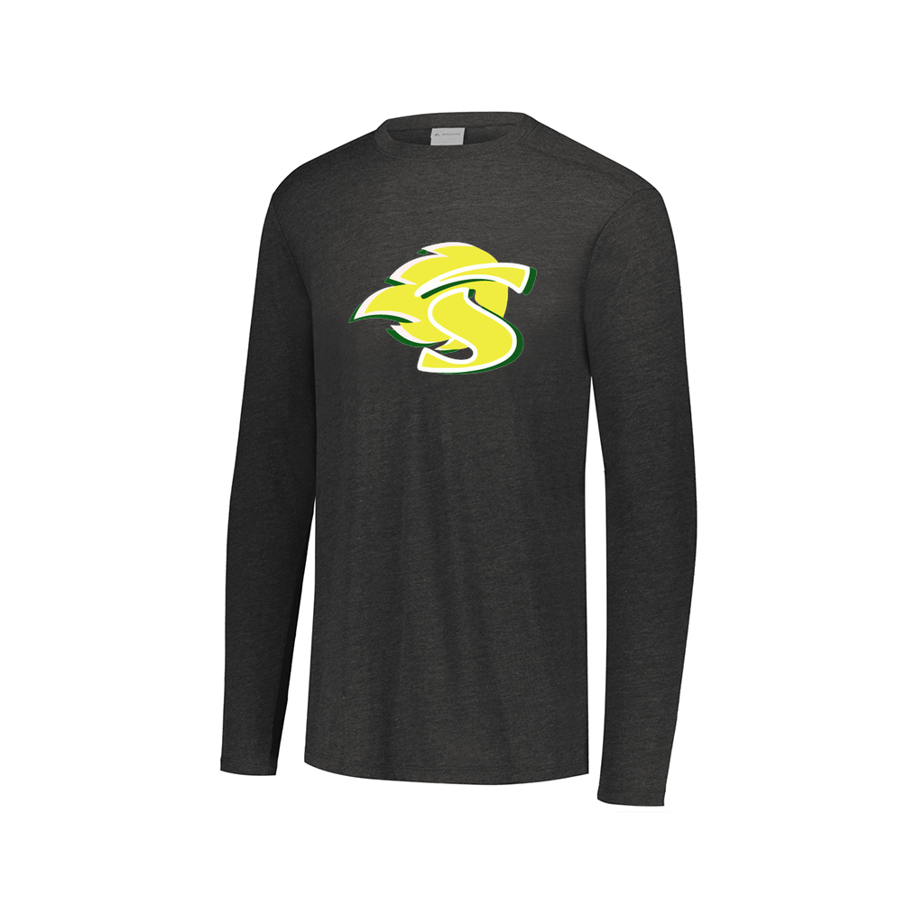 Decker Men's Tri-Blend T-Shirt - Long Sleeve