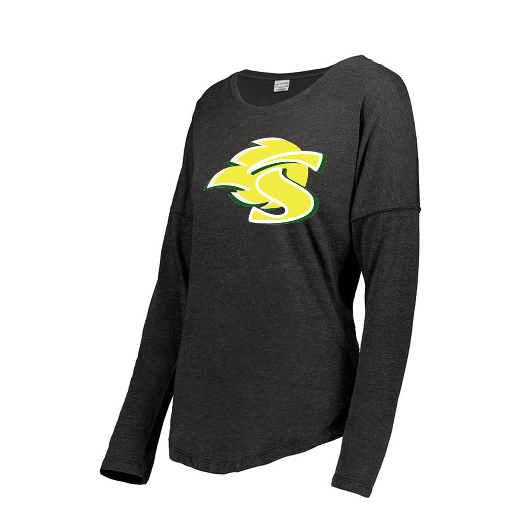 Decker Women's Tri-Blend T-Shirt - Long Sleeve